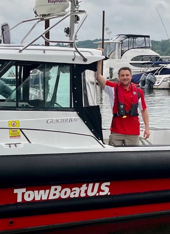 Tom Vetere, owner TowBoatUS Bridgeport, his fourth on-water towing port on Long Island Sound. 